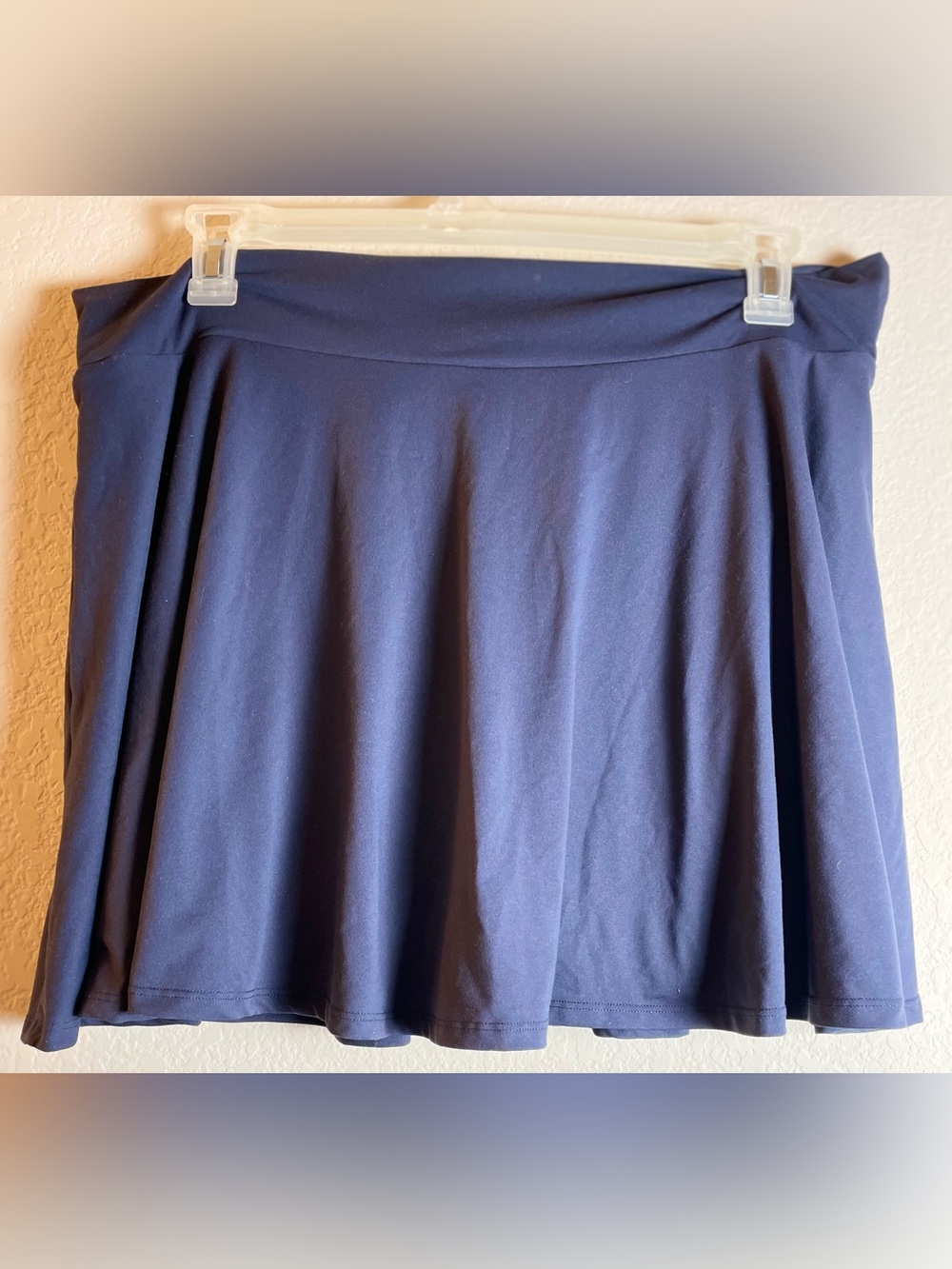 Fabletics Navy Tennis  Skort Women's Size 1X | Built-In Shorts | Athleisure